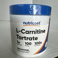 Nutricost L-Carnitine Tartrate Powder (100 Grams) - 1 Gram per Serving