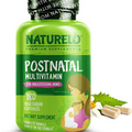 Postnatal Multivitamin - Breastfeeding Support - Plant-Based D, Folate, Gentle I
