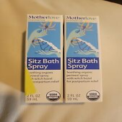 Motherlove Organic Sitz Bath Pain Relief Spray Safe Postpartum Care - 2 fl oz