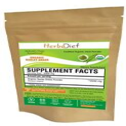 Organic Young Barley Grass BARLEYGRASS Powder Weight Loss Green Superfood Detox