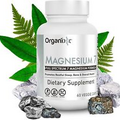 Organixx Magnesium Supplement, Natural Calm Magnesium Capsules for Sleep Support