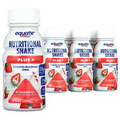 Equate Plus Complete Nutritional Protein Drink, Strawberry Shake, 8 fl oz, 6 Ct