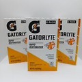 3 Boxes, Orange Gatorlyte Rapid Rehydration Electrolyte Powder 6-Packs 3|24
