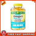 Spring Valley Maximum Care Omega-3 from Fish Oil Eye Brain Bone & Heart Health D