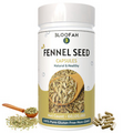 Bloofah Fennel Seed Capsules (500mg) - 180ct | 100% Pure, Natural Fennel Powder