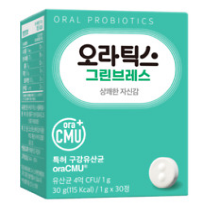 Oratix Green Breath Oral Probiotic For Bad Breath 30Tablet