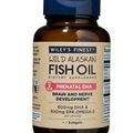 Wileys Finest Wild Alaskan Fish Oil Prenatal DHA 180 Softgel