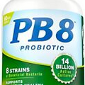 Now PB 8 Pro-Biotic Acidophilus Capsules, Vegetarian, 120-Ct