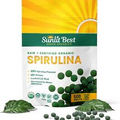 Sunlit Best - USDA Organic Spirulina Tablet - Natural Super Greens Supplements