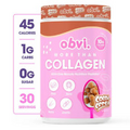 Obvi More than Collagen Peptides Powder, Cocoa Cereal, 30 Servings, 13.68 oz, 10
