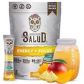 Salud 2-in-1 Energy and Focus Drink Powder, Pineapple Mango - 15 Servings,...