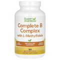 Complete B Complex with L-Methylfolate, 180 Veggie Capsules