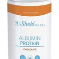 SHELO NABEL ALBUMIN PROTEIN CHOCOLATE flavor 460g Shake powder Proteina New
