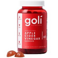 Apple Cider Vinegar Gummies Goli Nutrition Gluten-Free, Vegan, Non-GMO 60 count