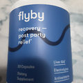New! Flyby Recovery Post Party Relief Hangover Pills - 30 Capsules EXP 10/2024