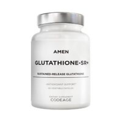 Codeage Amen Glutathione-SR+ Sustained Release Antioxidant Supplement, 60 Capsul