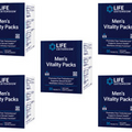 5 BOX Life Extension Men Vitality Packs for Sexual Prostate Testosterone Health