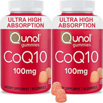 Coq10 Gummies, Coq10 100Mg, Delicious Gummy Supplements, Support Heart Health