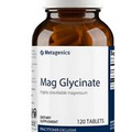 Mag Glycinate Metagenics. 120 Tablets. Free Shipping