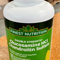 Finest Nutrition Glucosamine HCL Chondroitin Sulfate  120 caplets  Exp 04/2024