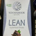 Sunwarrior Shape Lean Superfood Powder Shake, Keto, Chocolate 720g 1.59 lbs