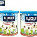 2 Tin GLUCOLIN Glucose Powder Vitamin D Instant Energy (420g each) FREE Shipping