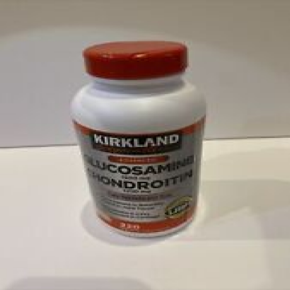 Kirkland Signature Glucosamine & Chondroitin, 220 Tablets New Sealed EXP 03 2026