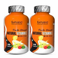 2 X Naturyz Double Strength Natural Vitamin C & Zinc Supplement with Amla 60 TAB