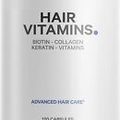 Codeage Hair Vitamins, Biotin 10000mcg,Keratin,Collagen,Zinc,Multivitamin 120CT