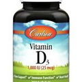 Carlson Laboratories Vitamin D Natural 1000 IU 250 Softgel