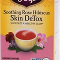 Yogi Tea Herbal Tea Bags (Rose Hibiscus Skin Detox), 16 Pieces