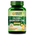 Himalayan Organics Calcium Magnesium Zinc Vitamin D3, B12 & K - 120 Veg Tabs