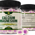 Plant Based Calcium Supplement 600Mg, WholeFoods Algae Calcium Magnesium - 60 Ct