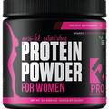 Whey Protein Powder for Women - Supports Lean Muscle Mass - Low Carb - Gluten Fr