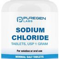 Puregen Sodium Chloride Tablets Normal Salt 1 GM (1000 mg) 100 Tablets