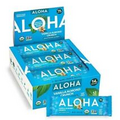 ALOHA Organic Plant Based Protein Bars - Vanilla Almond Crunch - 12 Count 1.9...