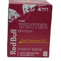 Red Bull The Winter Edition (2023) Pear Cinnamon Energy Drink 8.4 fl oz 4 Cans
