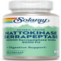 Nattokinase Serrapeptase Supplement - Enteric Coated - 3000 FU Nattokinase Suppl
