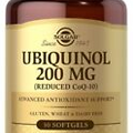 Solgar Ubiquinol 200mg (Reduced CoQ-10) 30 Softgels