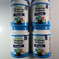 4 Orgain Organic Protein Powder + Oatmilk Chocolate Flavor 16.9oz BB 04/2024