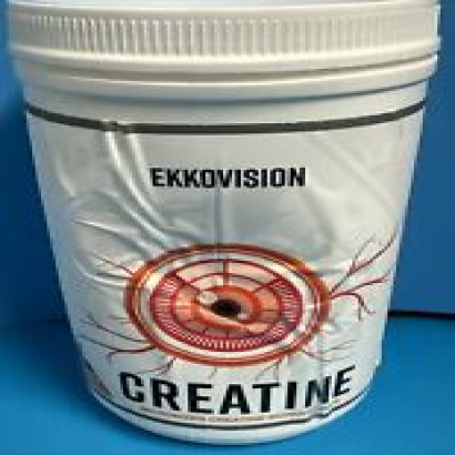 ekkovision creatine protein powder 100 Servings 24.33 Oz Orange Flavored 01/2026