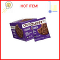 Quest Nutrition Double Chocolate Chip Protein Cookie, High Protein, 12 ct