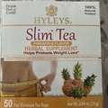 Hyleys Slim Tea Weight Loss Herbal Supplement with Pineapple