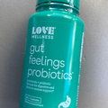 LOVE WELLNESS - Gut Feelings Probiotics - for a Healthy Gut 30 Count Exp:04/2025