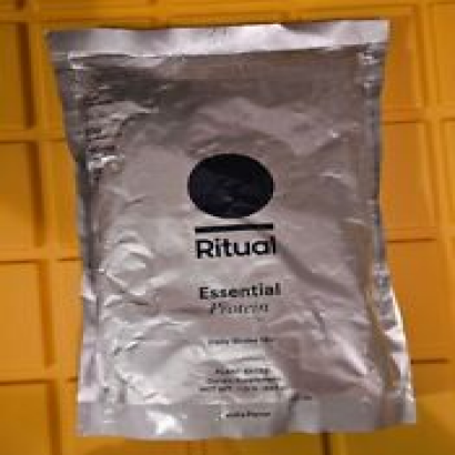 Ritual 18+ Plant Protein Powder  Van Flav 20g Pea Protein~Exp 10/24