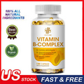 Vitamin B Complex Capsules Immune Boost Energy Metabolism Vitamin B3 B6 B9 B12