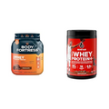 Body Fortress 100% Whey Protein Powder Chocolate 1.78lbs & Six Star Whey Protein Plus Chocolate Whey Isolate Protein Powder 1.8 lbs