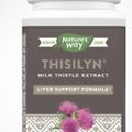 100 vegan caps THISILYN Milk Thistle Extract Liver Support Nature's Way Exp 4/26