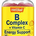 WellYeah Vitamin B Complex Gummies -With Vitamin C, Niacin - 60 Gummies