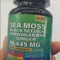 Sea Moss 7000Mg Black Seed Oil 4000Mg Ashwagandha 2000Mg Turmeric 2000Mg
